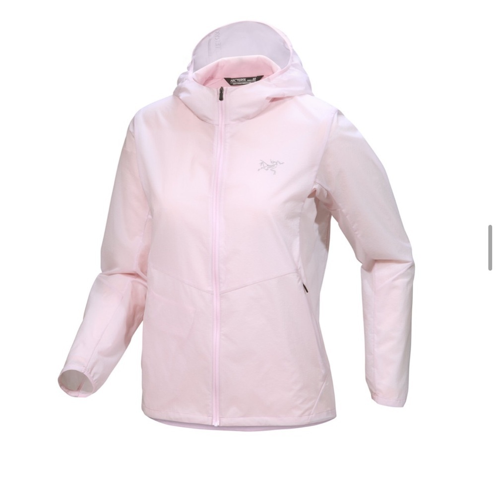 Arc’teryx Women's XXL Incendo Airshell Hoody Hoodie Jacket Light Pink NWT DWR - Picture 6 of 7